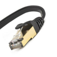 Cable de conexión Cat7 SSTP SFTP plano para el conmutador de enrutador de módem